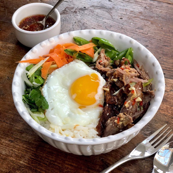 Teriyaki Duck * Rice at Hoa Phuong Do