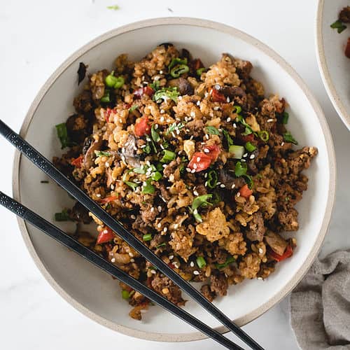 Fried Rice Beef/Prawn/Chicken at Hoa Phuong Do