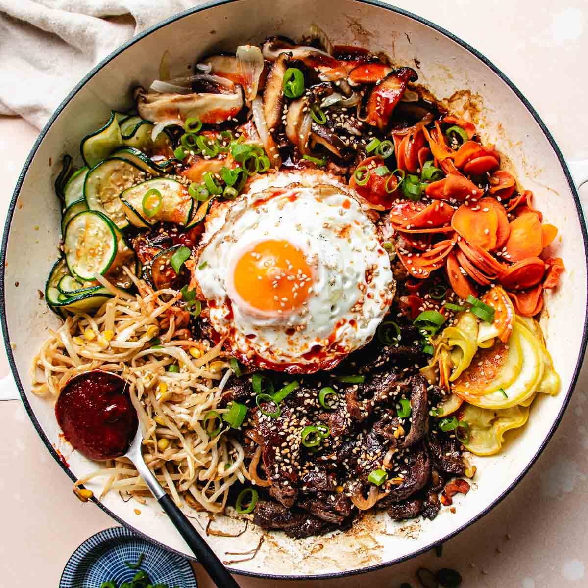 Bibimbap Bulgogi Beef Or Chicken at Hoa Phuong Do