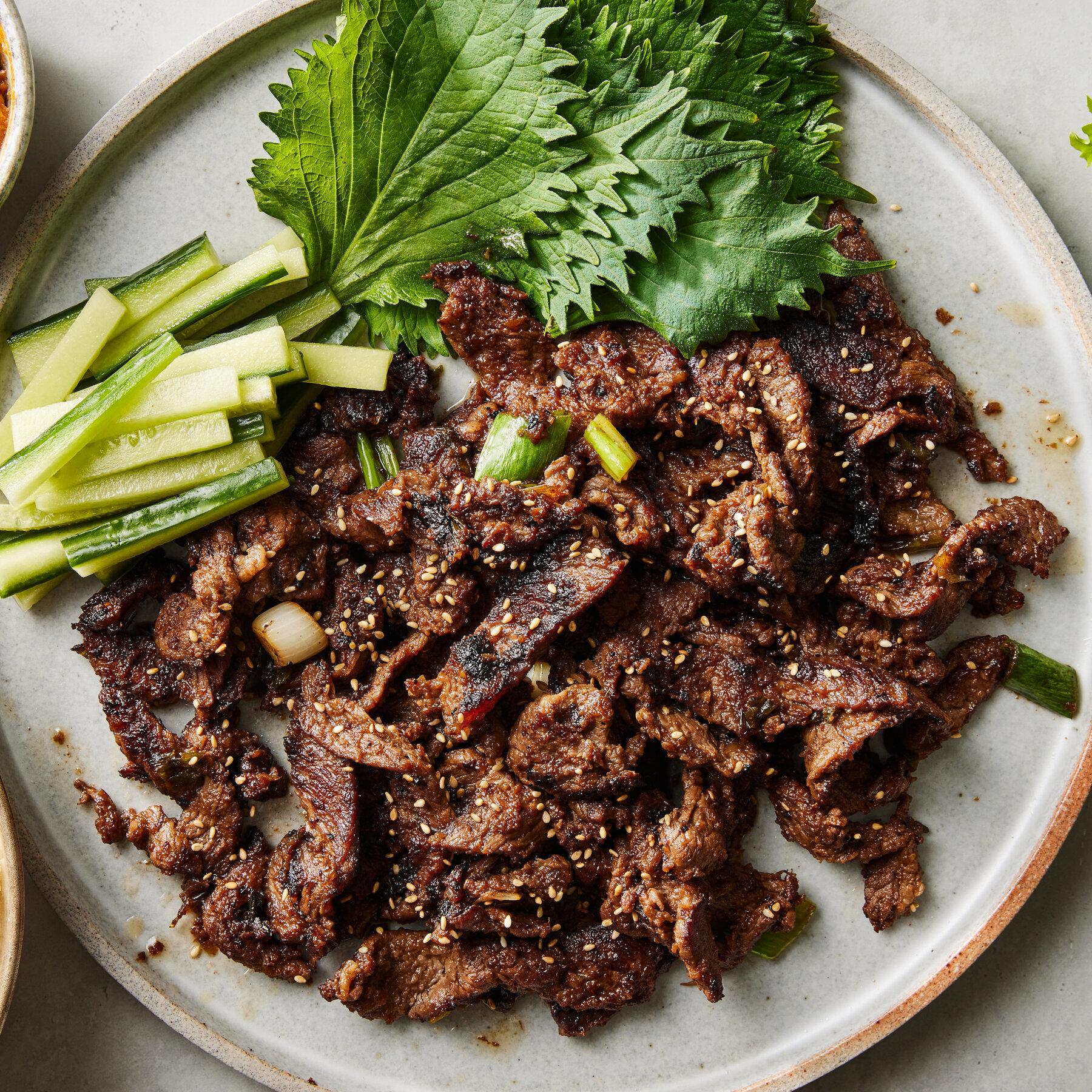 Bulgogi Beef + White rice at Hoa Phuong Do