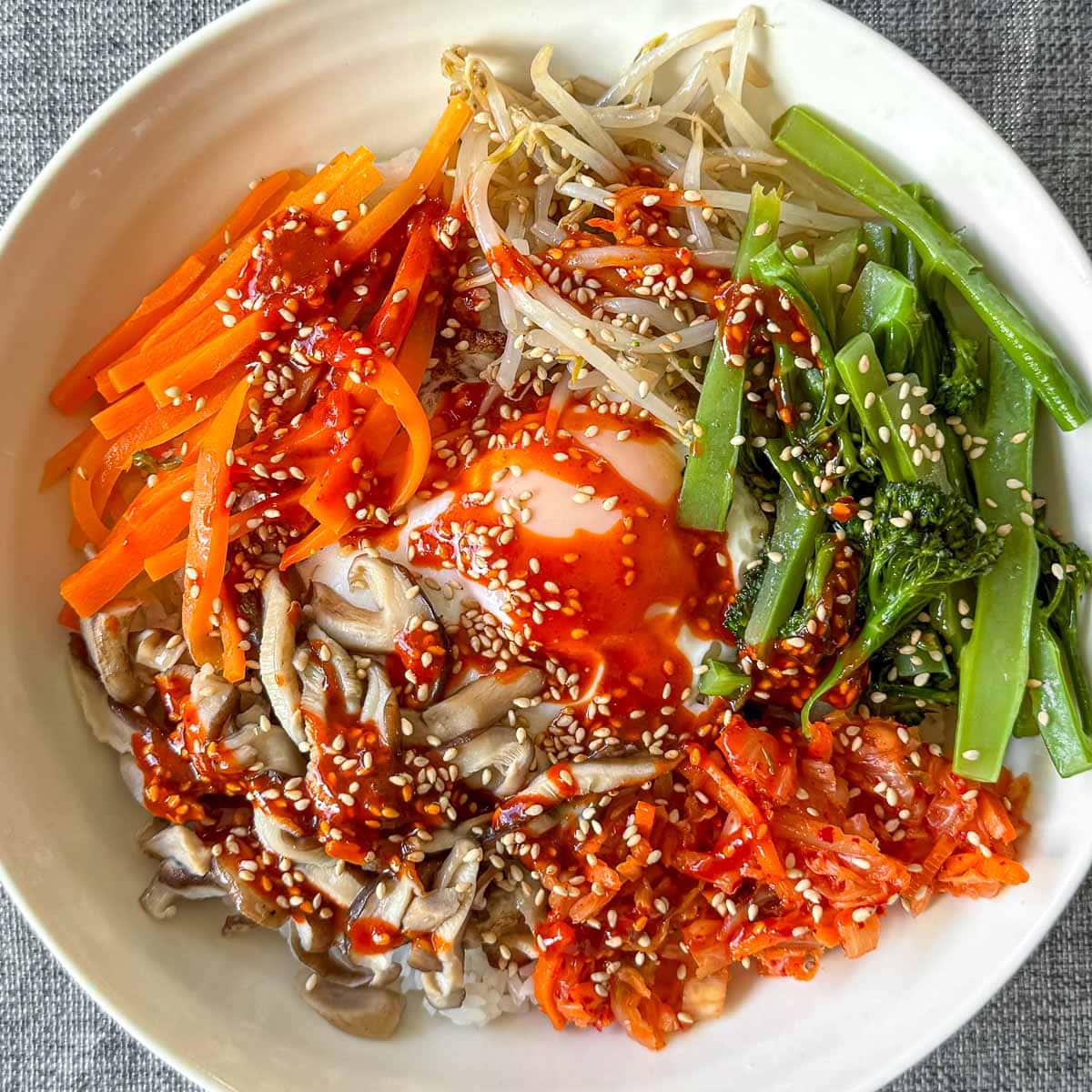 Bibimbap Veggie at Hoa Phuong Do